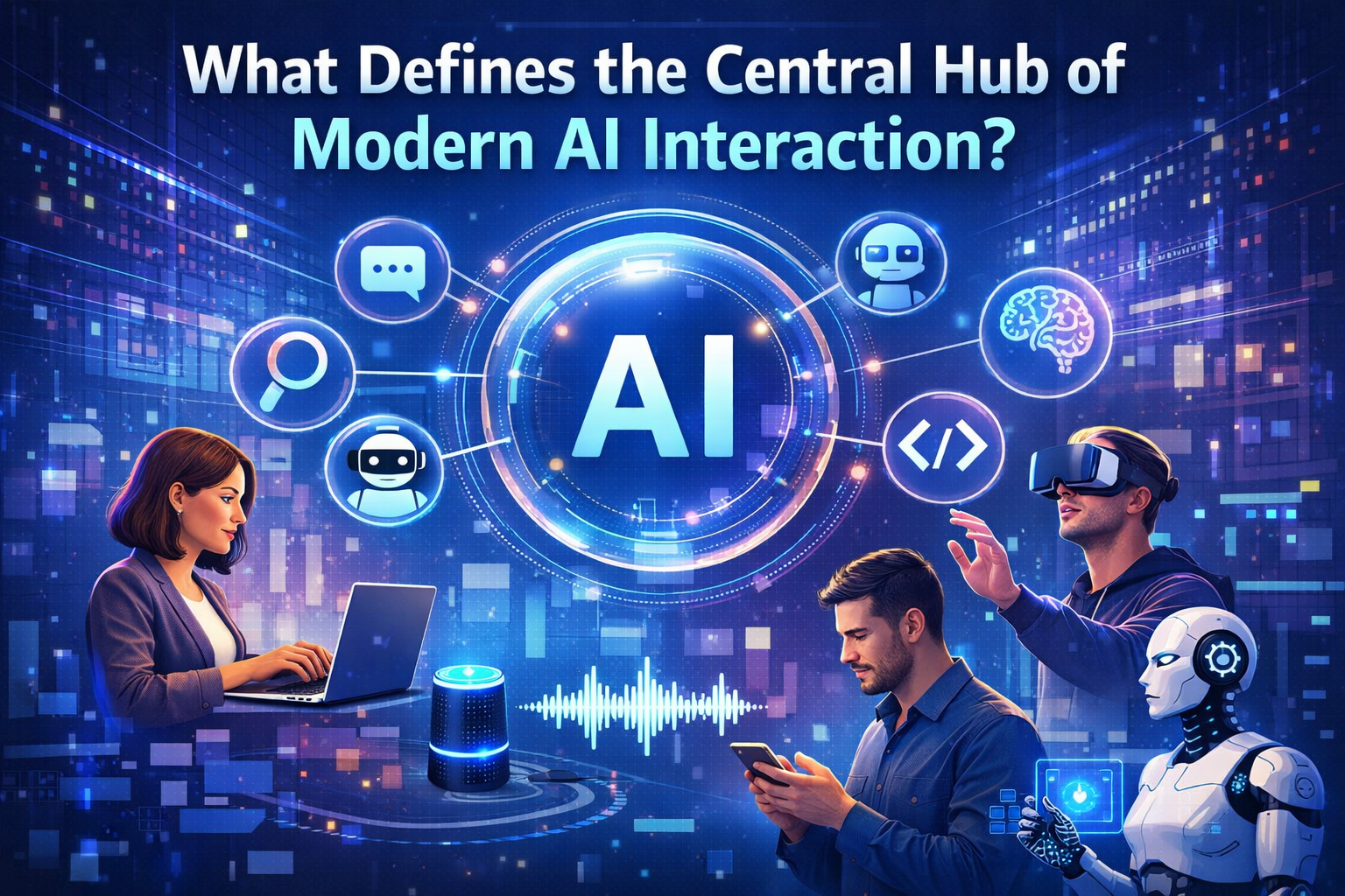 What Defines the Central Hub of Modern AI Interaction?